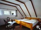 Hofanlage des M�hlenhofes - Wohnungen - M�llerhaus I Schlafzimmer